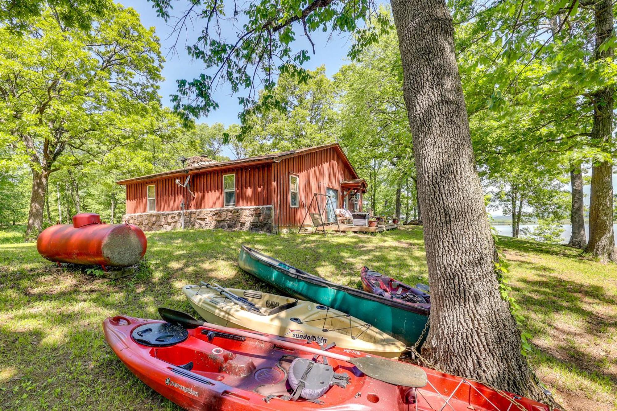 Rural Arkansas Vacation Rental With Lake Access Scranton Eksteriør bilde