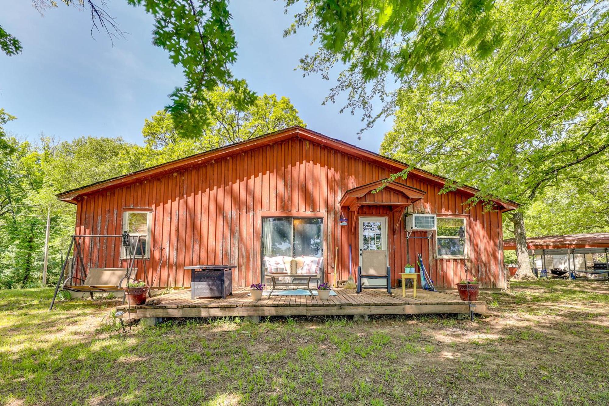 Rural Arkansas Vacation Rental With Lake Access Scranton Eksteriør bilde