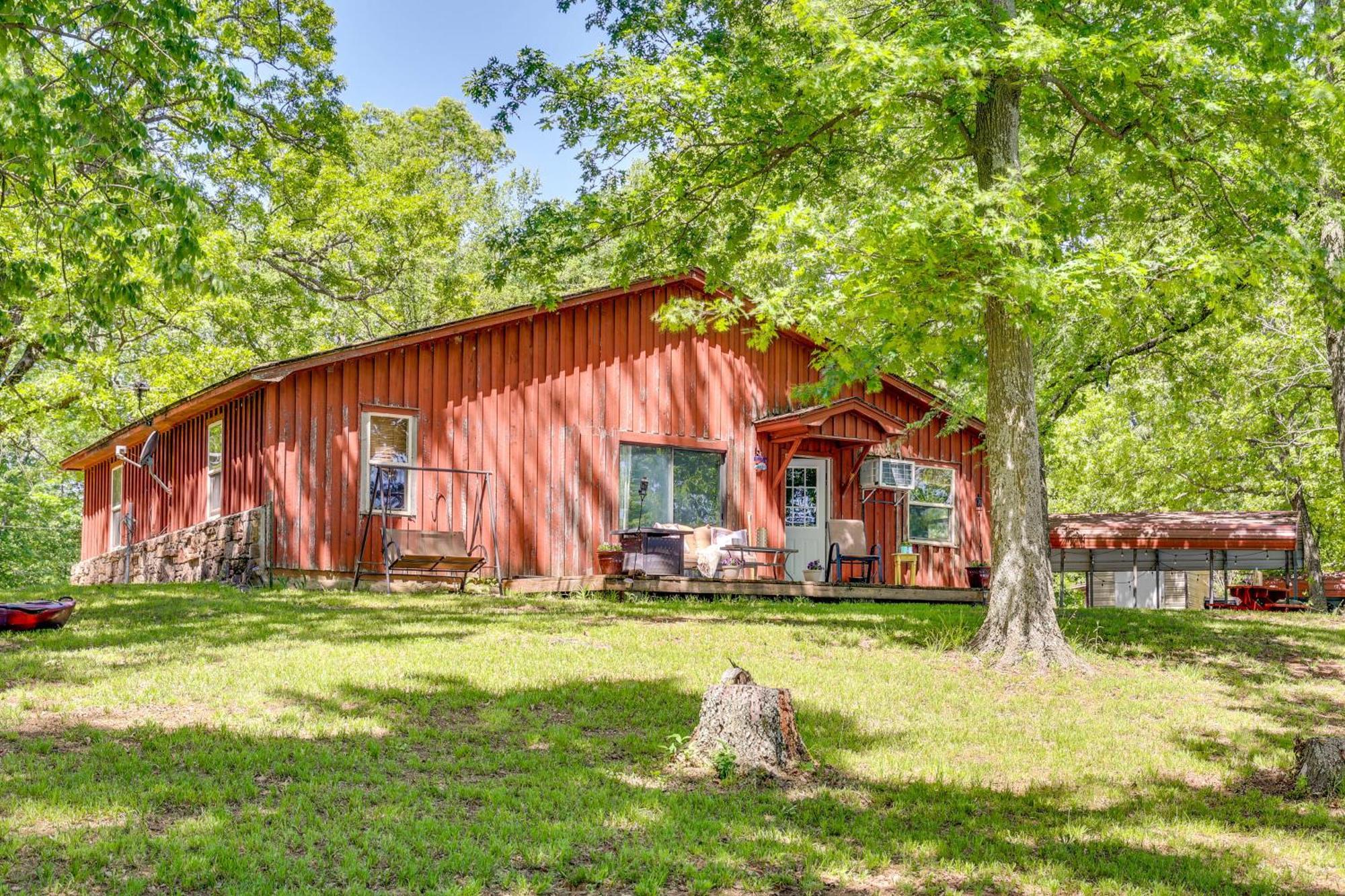 Rural Arkansas Vacation Rental With Lake Access Scranton Eksteriør bilde